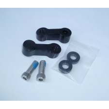 ZRCÁTKOVÁ RAMENA (KRÁTKÁ) - ČERNÁ (M10X1,25)